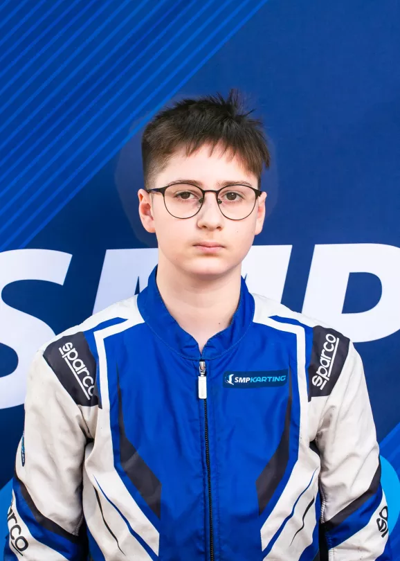 Пилот OK-Junior Галишев Савва