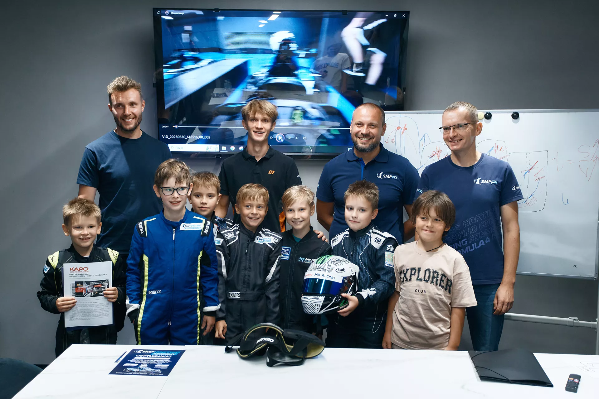 Картинг тренировки для детей